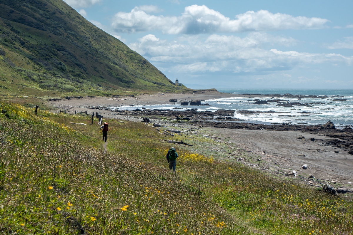 Windy Point and Titus Peak via Lost Coast Trail and Spanish Ridge Trail