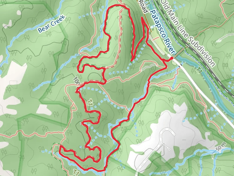 Garrett's Pass - Cascade Falls Loop Trail