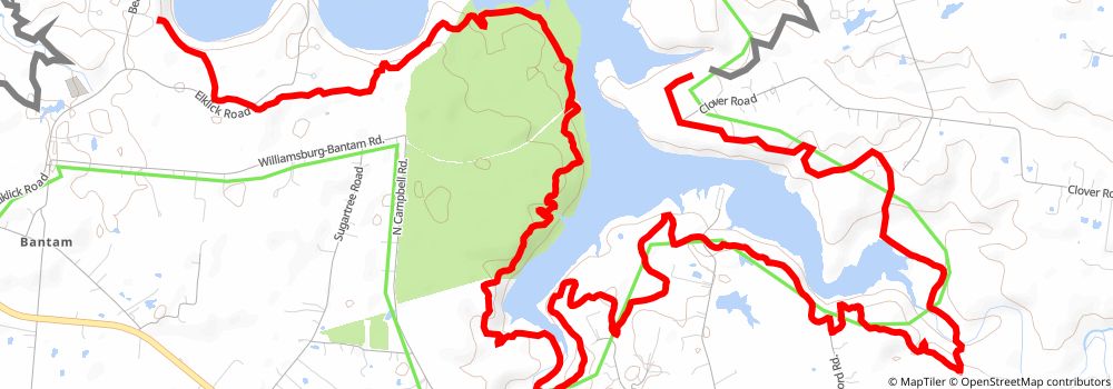 American Discovery Trail South Route stage 82 Map