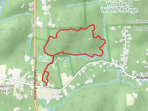 Orange and Blue Loop Trail