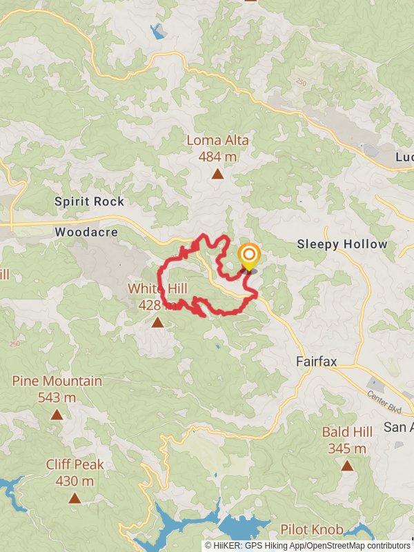 White Hill - Hobo Camp - Broken Dam Loop Trail