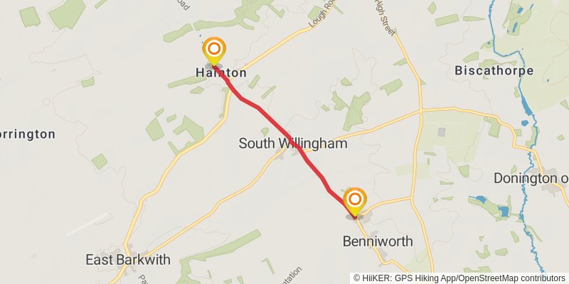 Lindsey Trail stage 2 Map