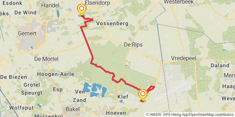 Hertogenpad stage 7 Map