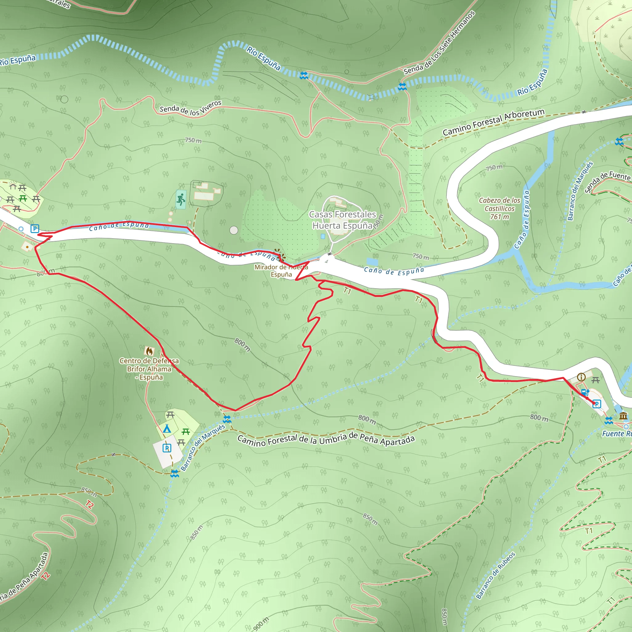 Ricardo Codorníu Trail - Sierra Espuña - SL MU 1 mobile static map