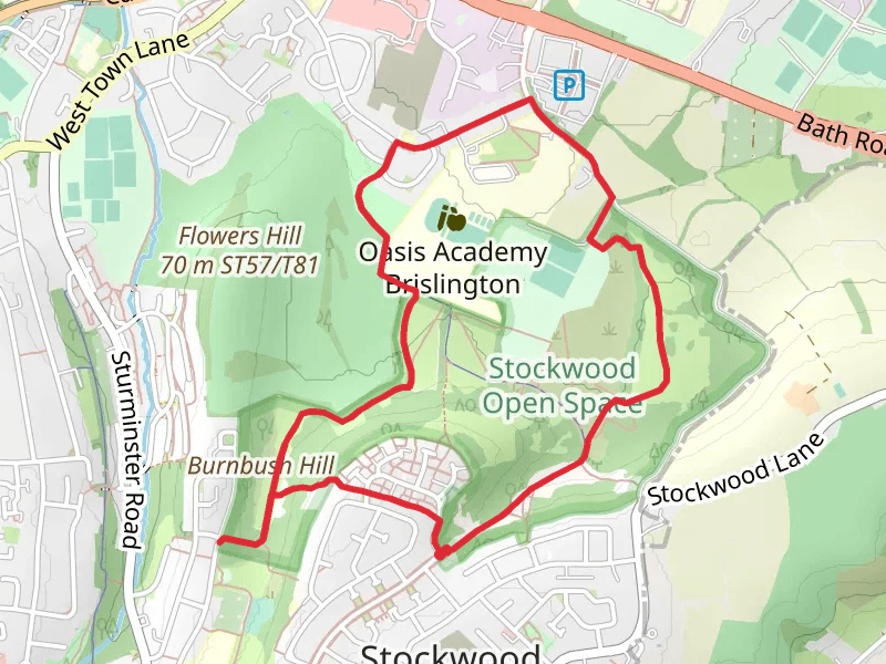 Stockwood Open Space Nature Reserve Loop