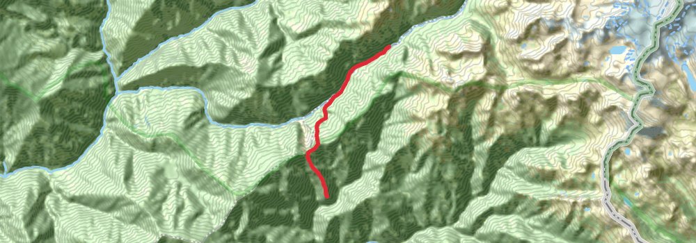 Kanchenjunga Base Camp Trek stage 5 Map
