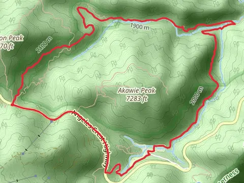 Silver Moccasin and Burkhart Loop Trail