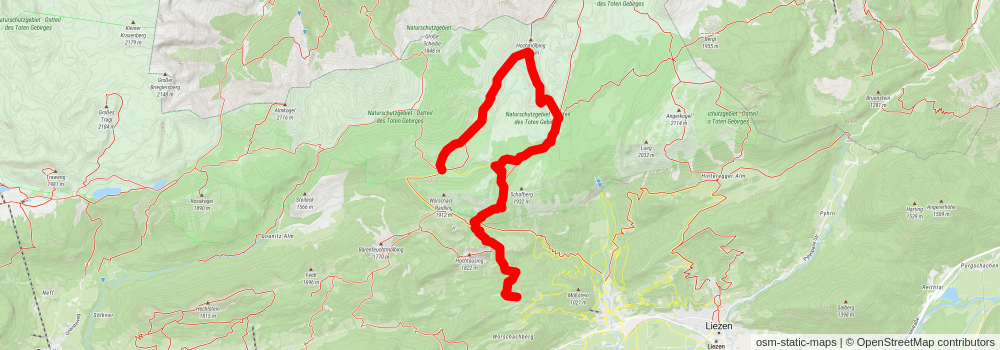 Hochmölbing Peak stage 2 Map