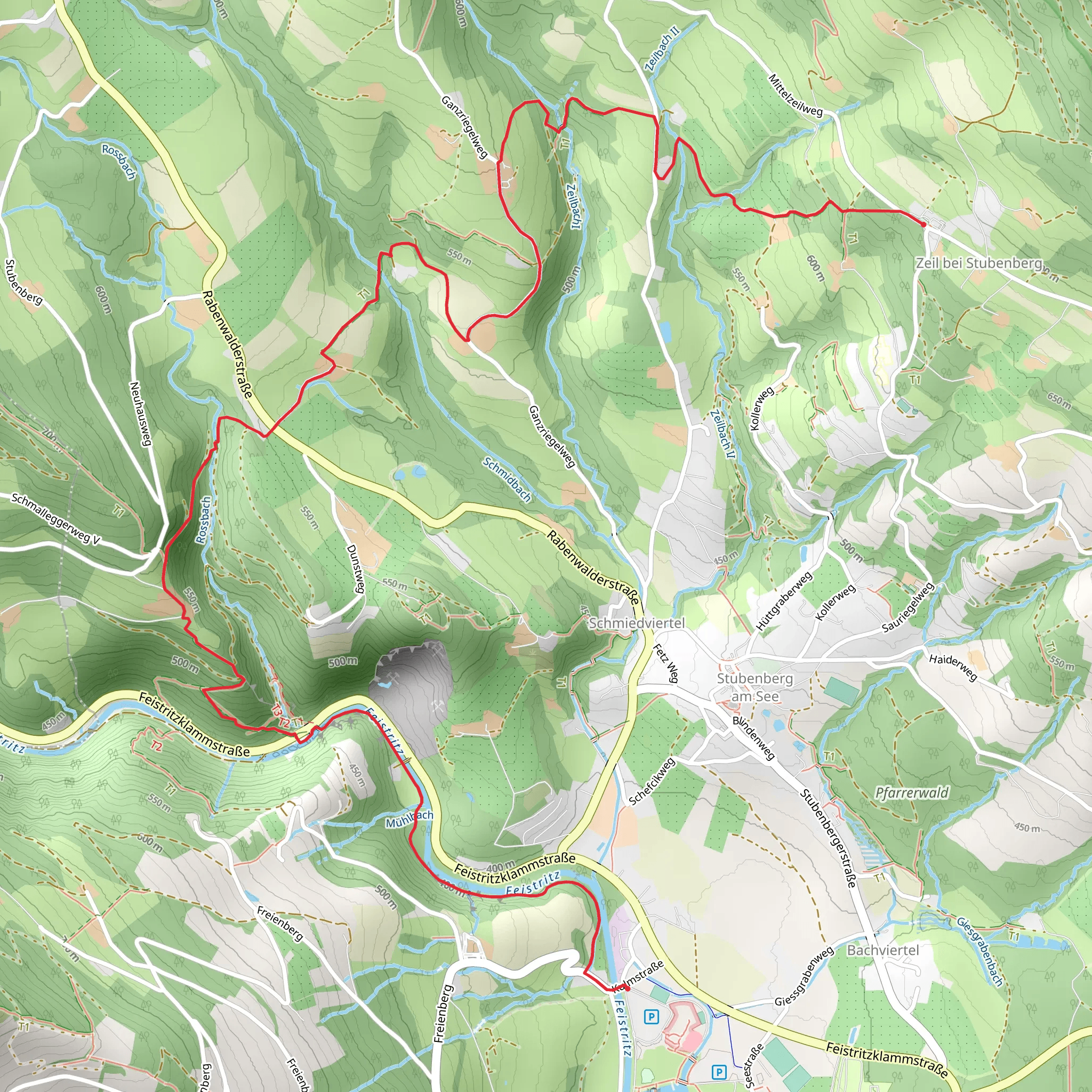 7 Bacherl Weg mobile static map