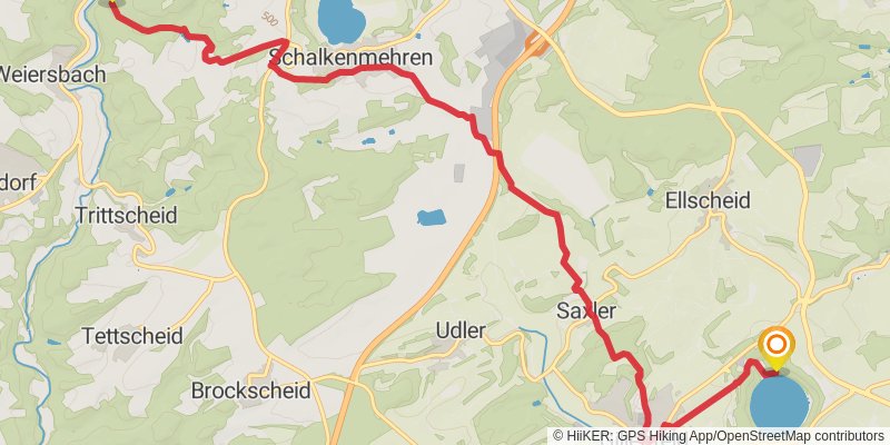 Der Lieserpfad spur 1 Map