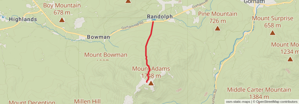 Great Gully Trail via Short Line Trail stage 2 Map