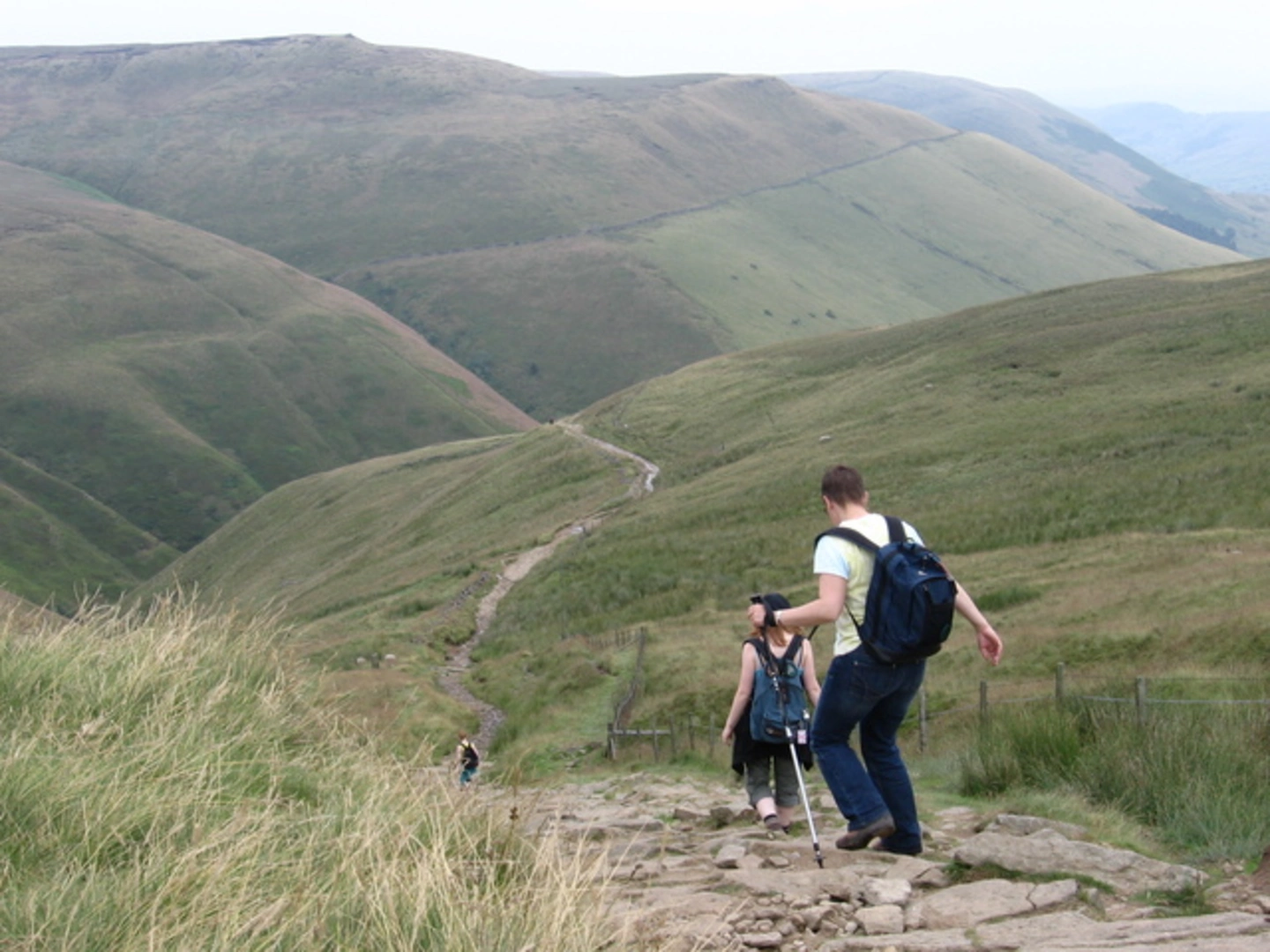 An image depicting the trail Barber Booth and Kinder Reservoir Loop and its surrounding area.