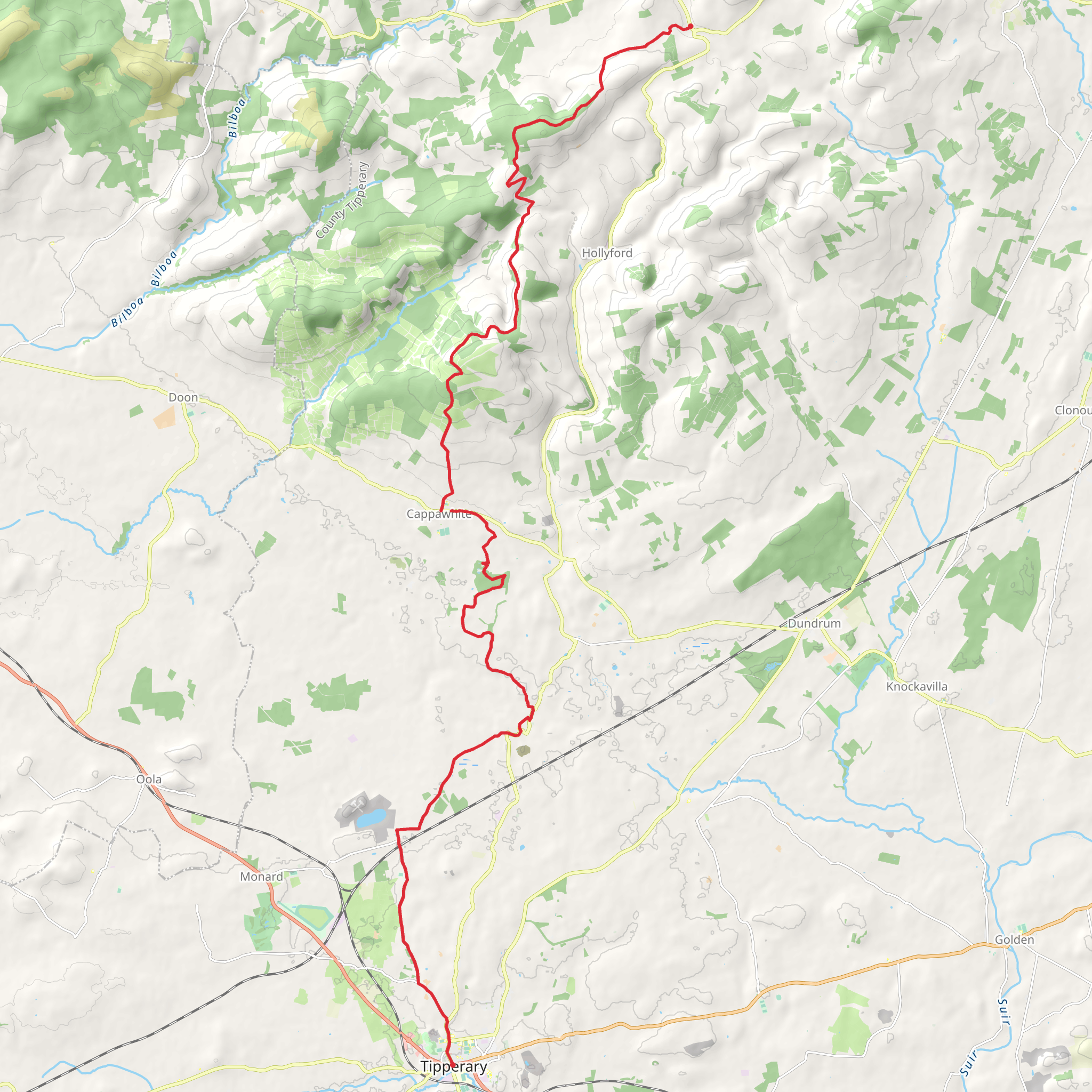 Multeen Way mobile static map