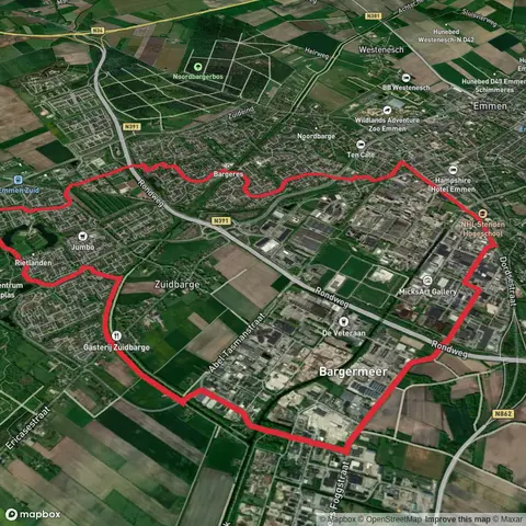 Witte Zwanenwater via Eiken Weg and Veldstukken