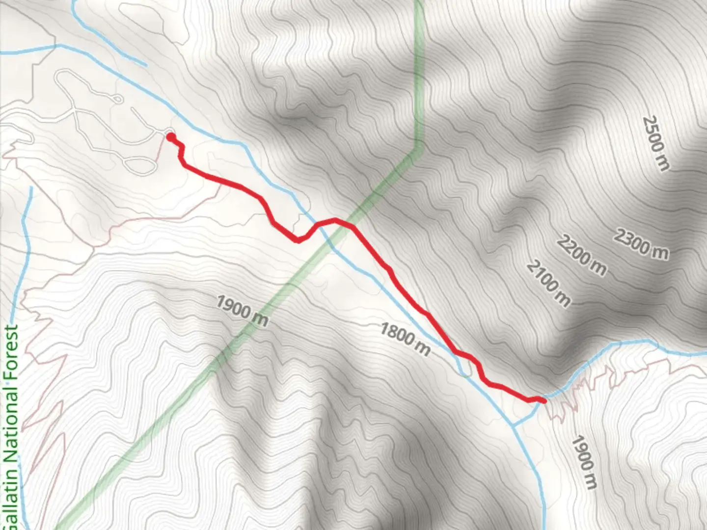 An image depicting the trail Pine Creek Trail and its surrounding area.