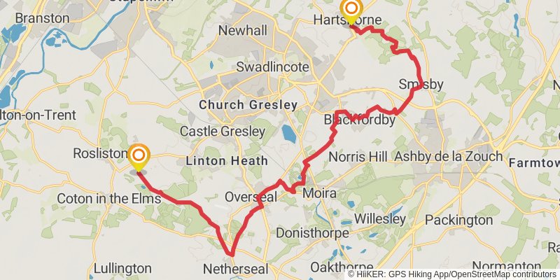 National Forest Way stage 3 Map