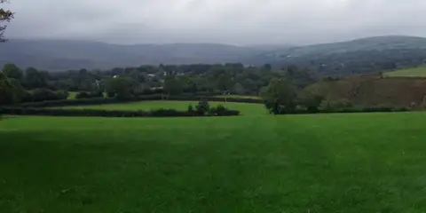 An image depicting the trail Brynberian Walk and its surrounding area.