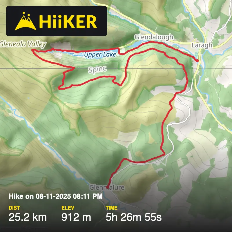 A map preview of the recording Moon light 2025.