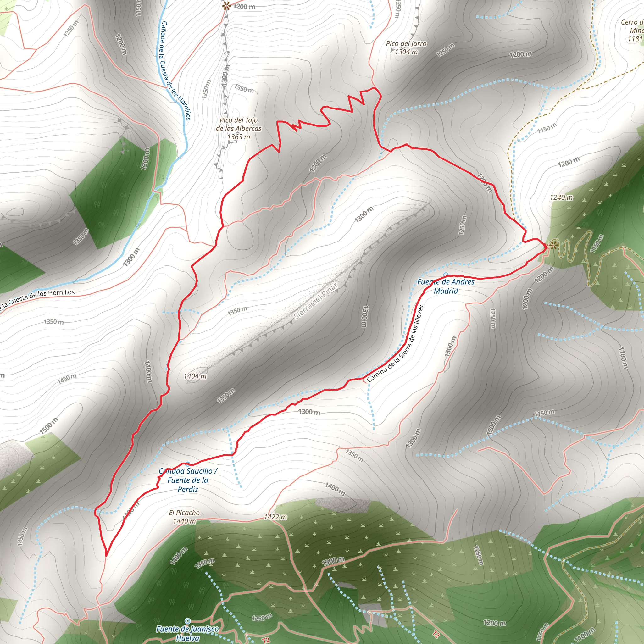 Cueva del Manijero – Circular Por el Pinsapo del Candelabro mobile static map
