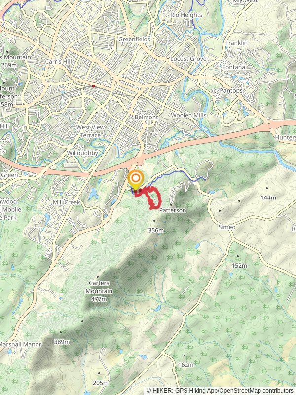 Saunders-Monticello and Jason Stevens Loop Trail