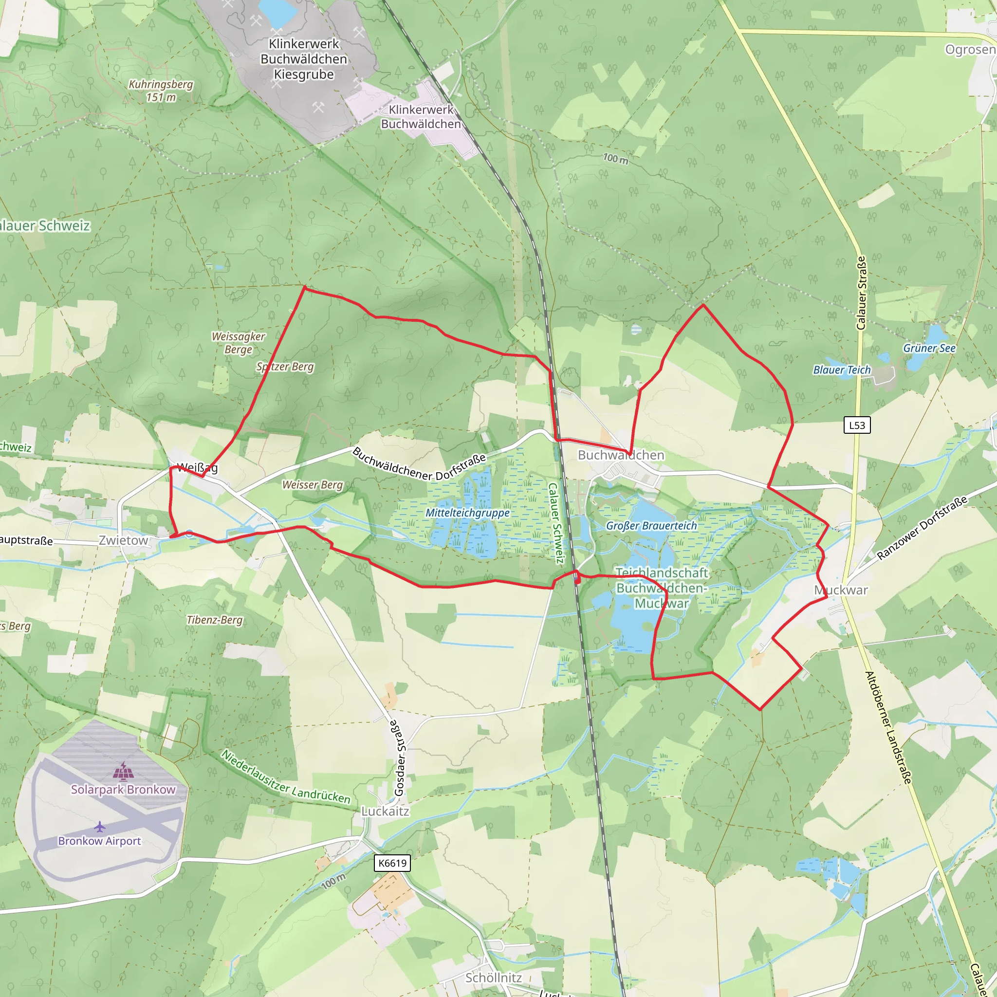 Kleiner Paul via Heedekornweg mobile static map