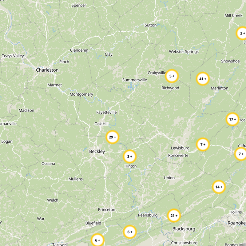 Fayette County Static Map