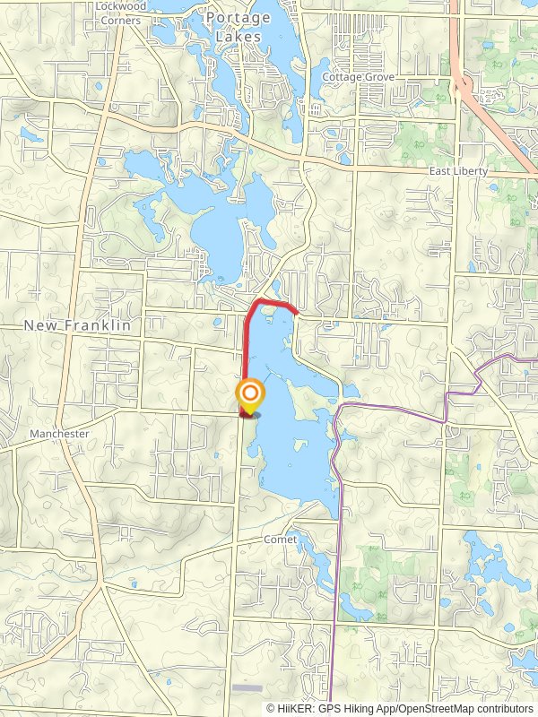 Nimisila Reservoir Northwestern Shore Walk