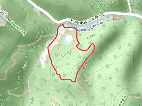 Razerback Ridge Trail and Laurel Trail Loop