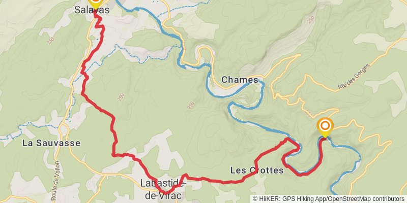 HexaTrek stage 95 Map