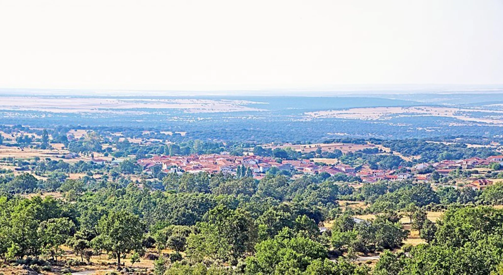 An image depicting the trail Path of the Encinar PR SA 42 and its surrounding area.