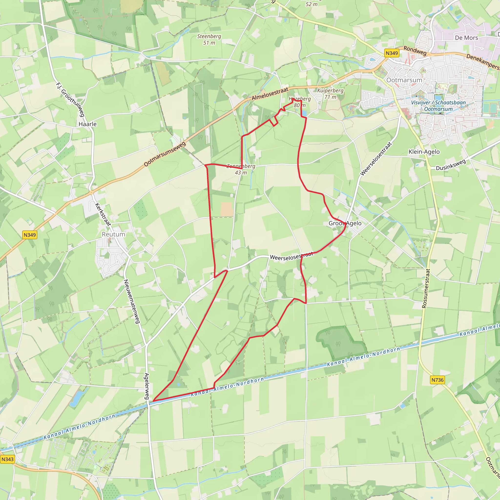 Gemeente Loop mobile static map