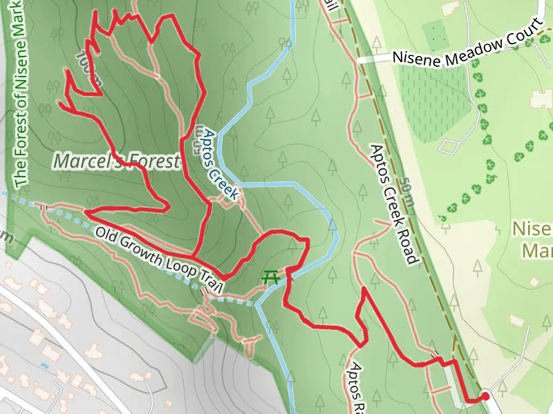 Marcel's Forest Loop via Oak Ridge Trail