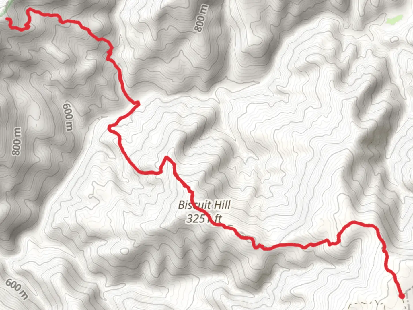 An image depicting the trail Baldface Creek Trail and its surrounding area.