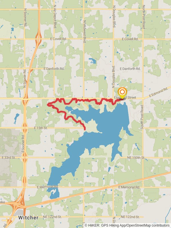 Edmond and Central State Park - Spring Creek Trail