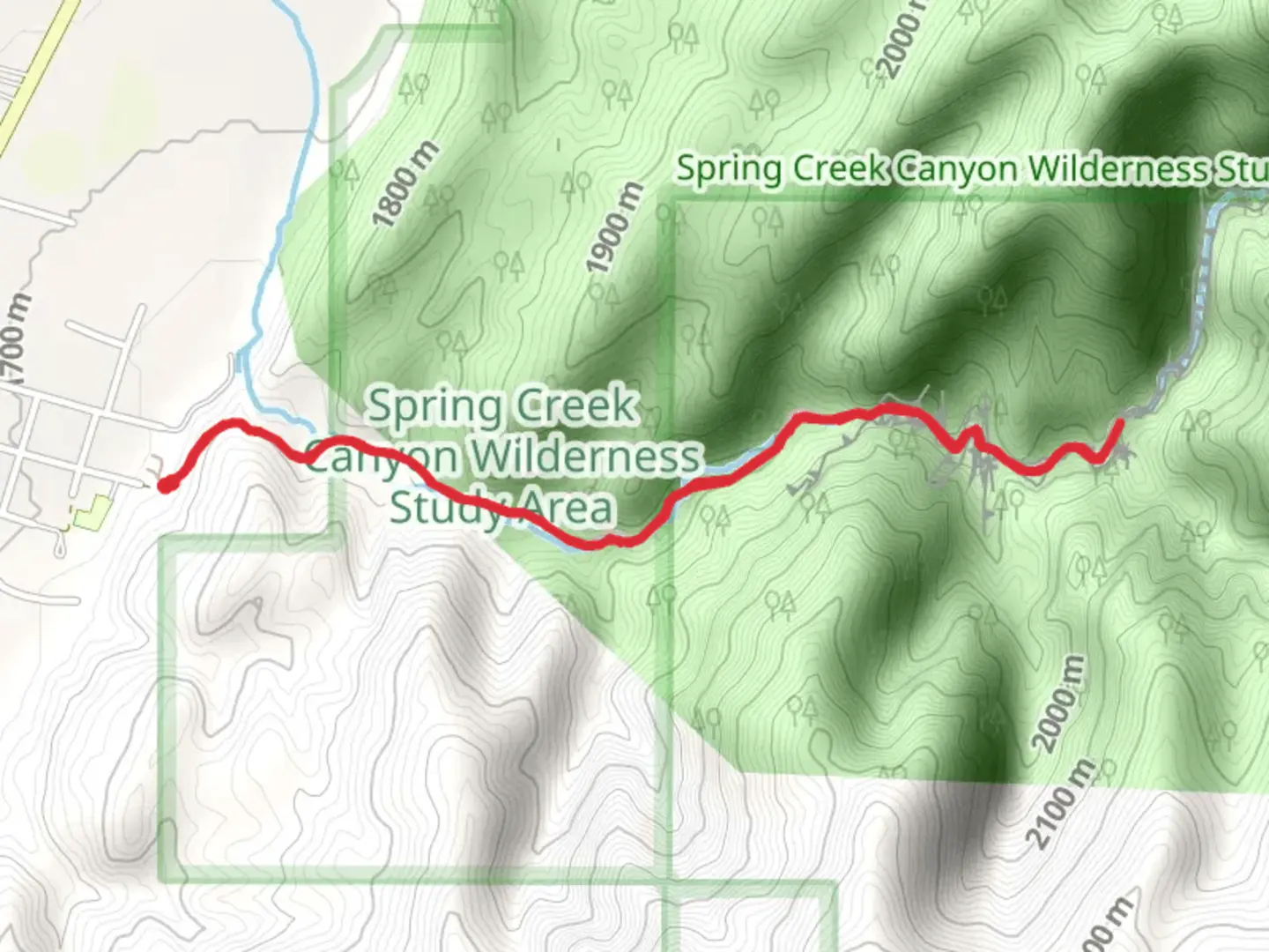 An image depicting the trail Kanarra Creek Walk and its surrounding area.