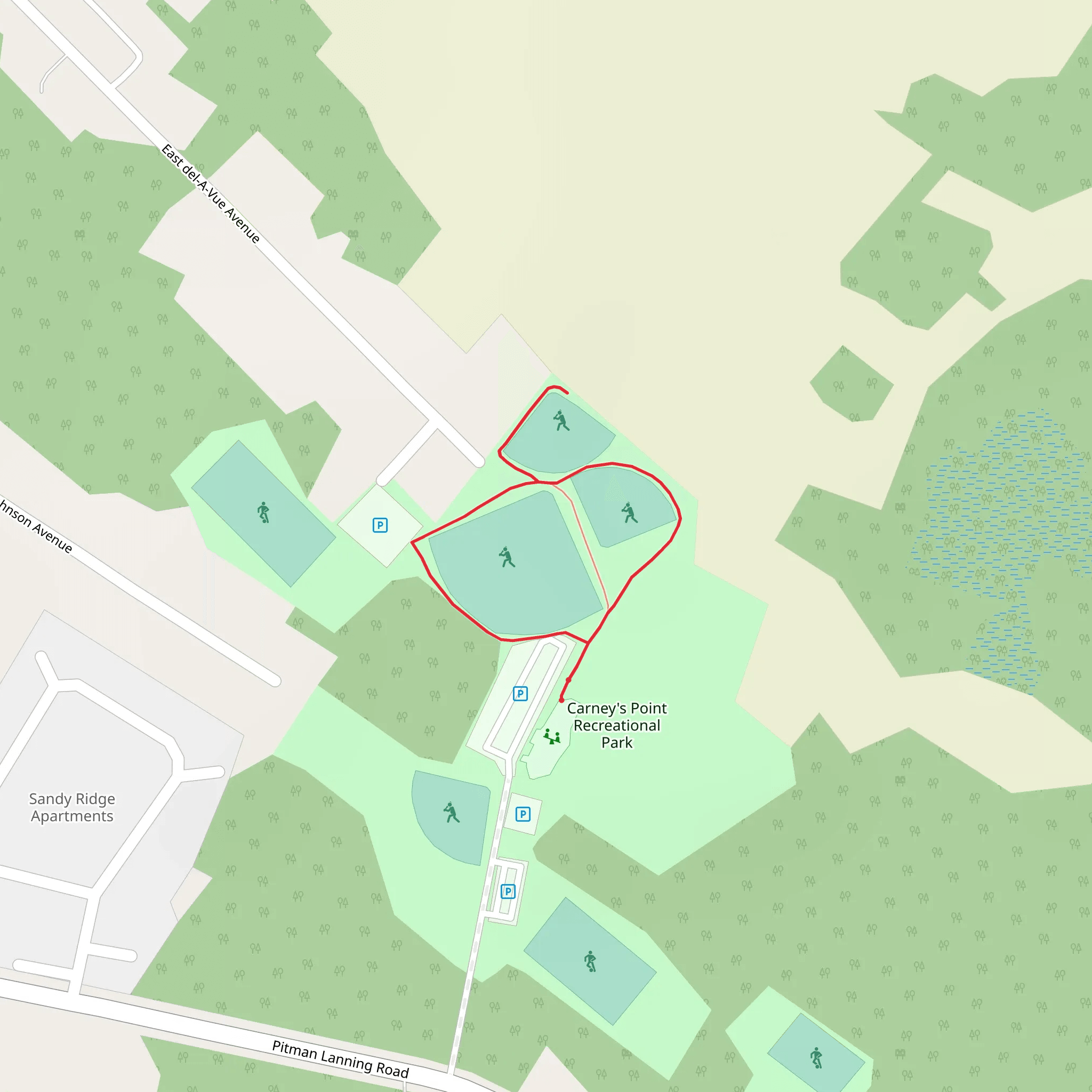 Gaventa St Loop mobile static map