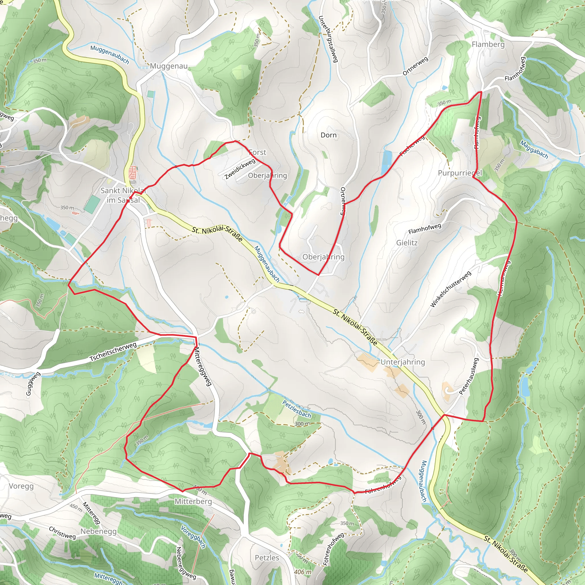 Jahringer Loop - 4 mobile static map