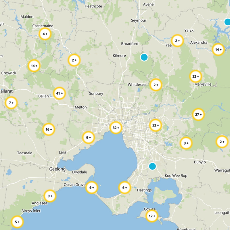 Moonee Valley Static Map