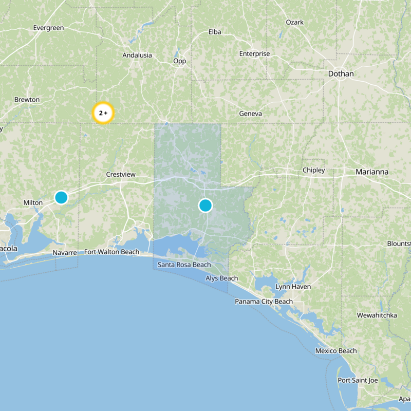 Walton County Static Map