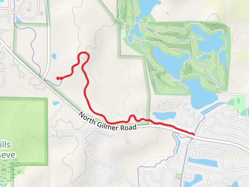 Singing Hills Forest Preserve - Millennium Trail