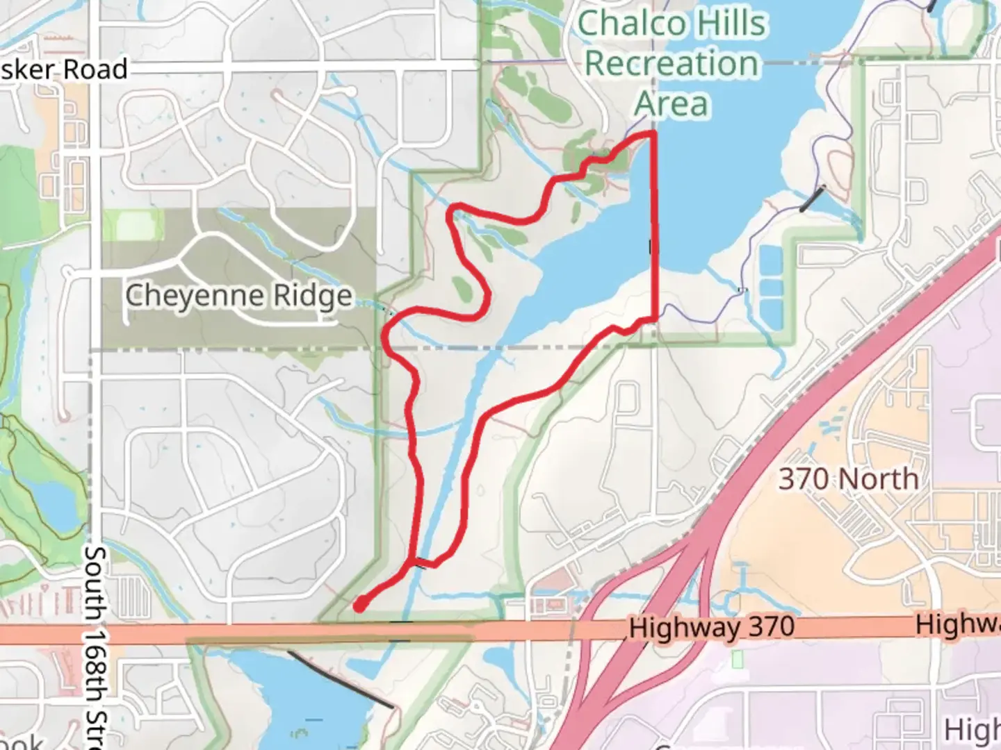 An image depicting the trail Wehrspann Lake Loop Trail and its surrounding area.