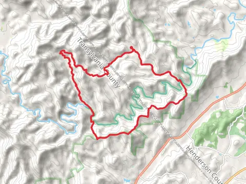 Poundingstone , Laurel, Rich and Sharpy Mountains Loop