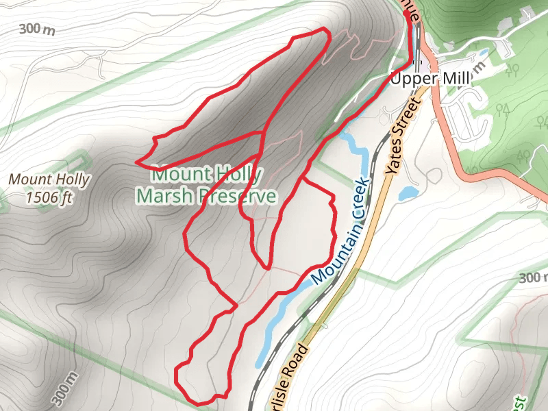 Mount Holly Springs Lake Loop
