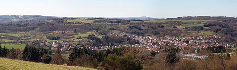 Lahnblick Leige, Hunsrueck Blick Leige and Friedland Blick Leige via Rundwanderweg
