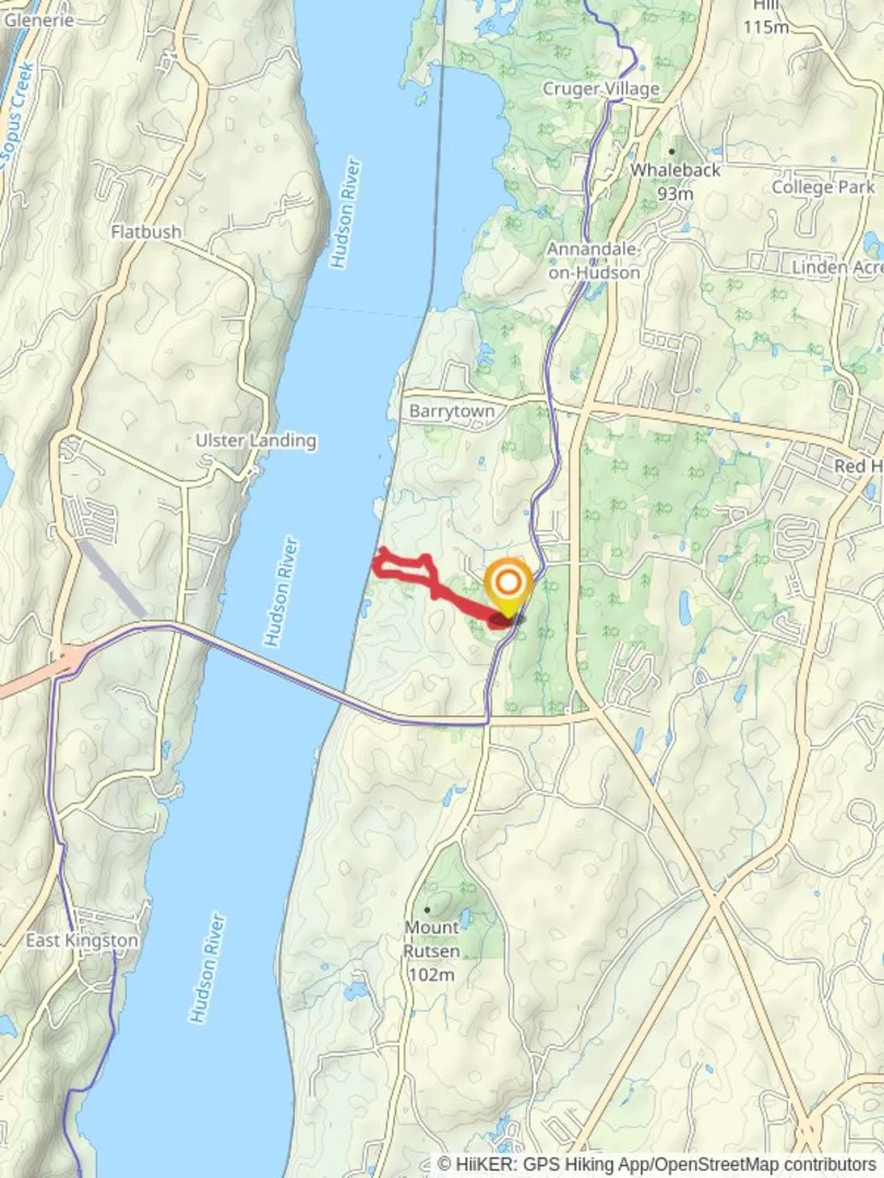 An image depicting the trail Poets Walk and its surrounding area.