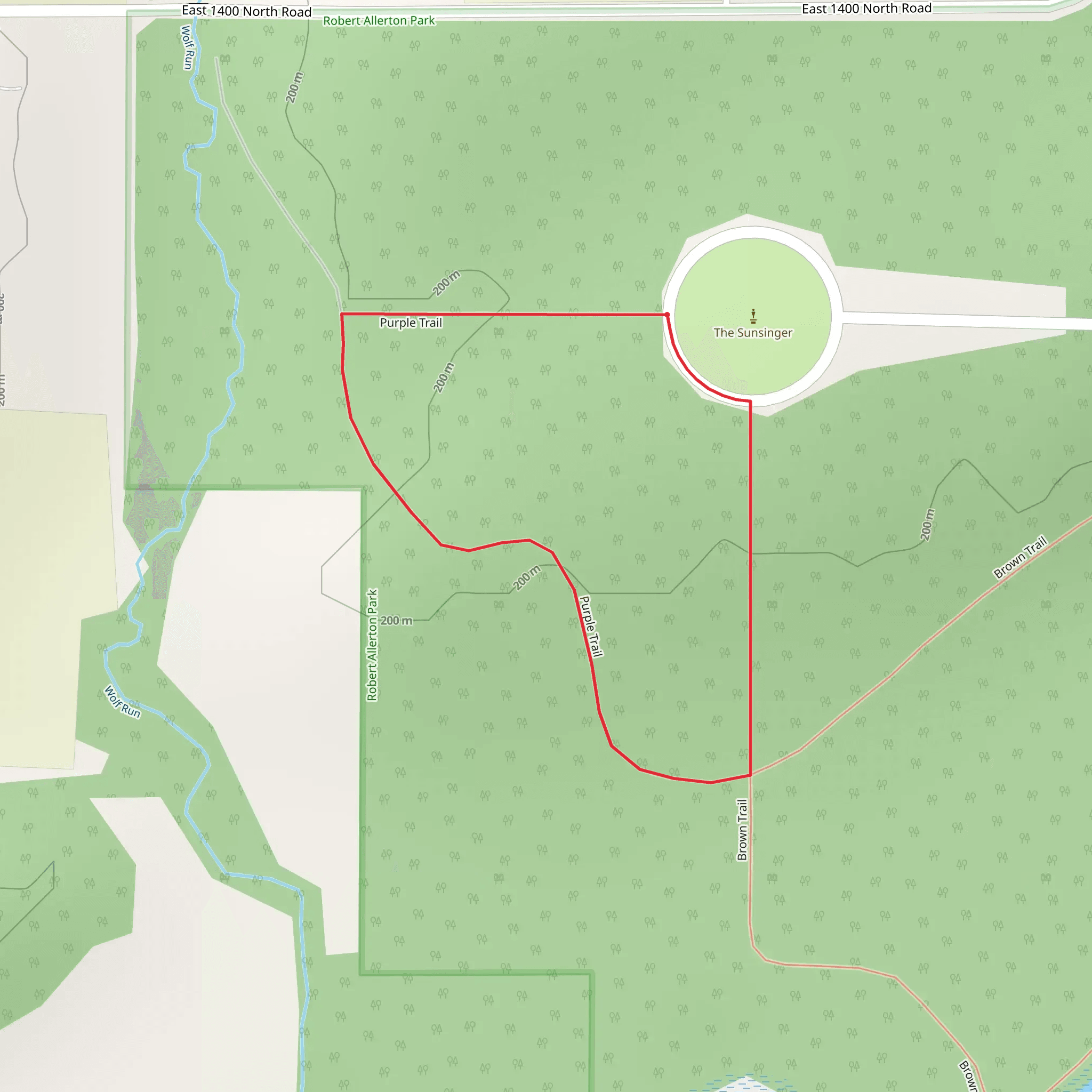 Pioneer Loop mobile static map