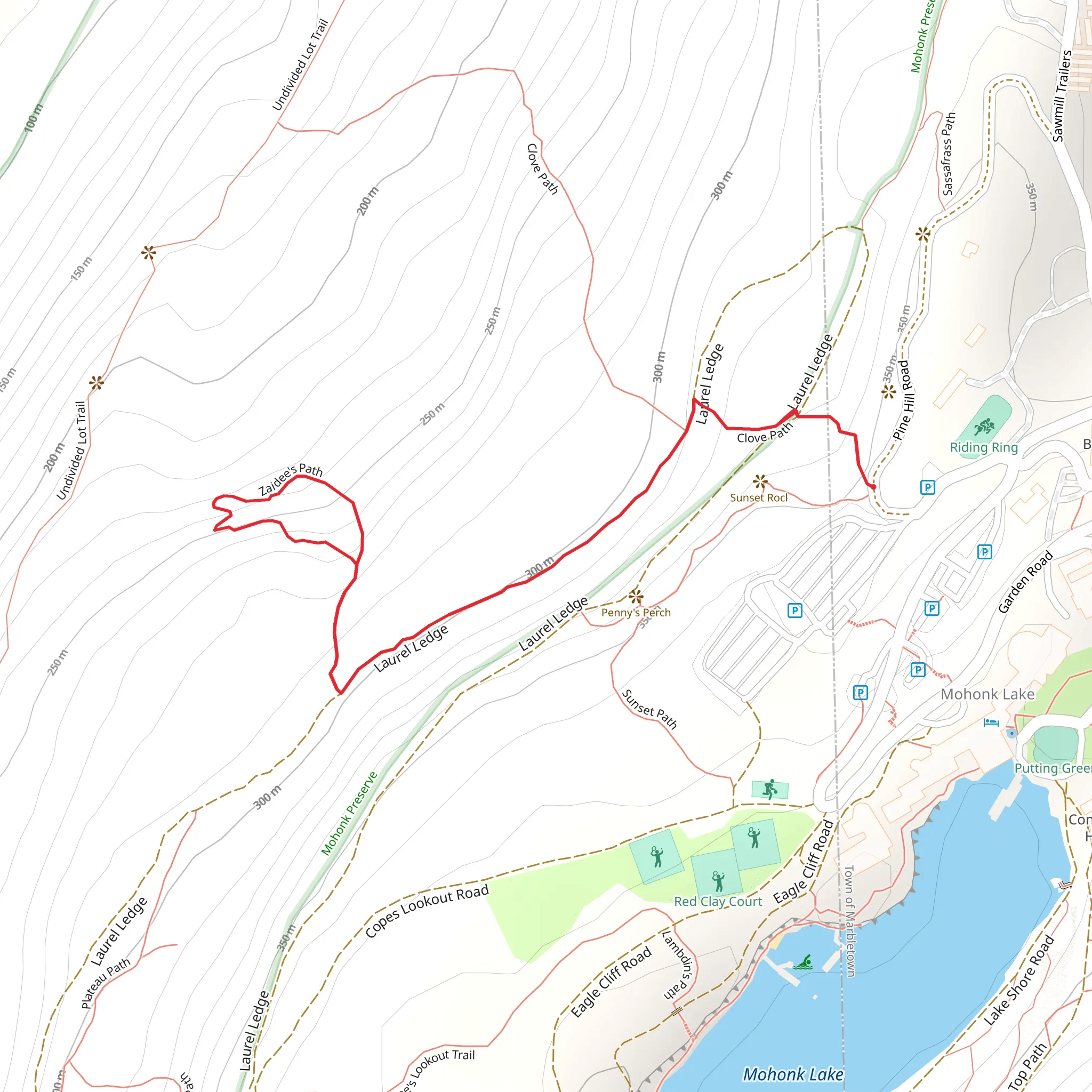 Zaidee's Path mobile static map