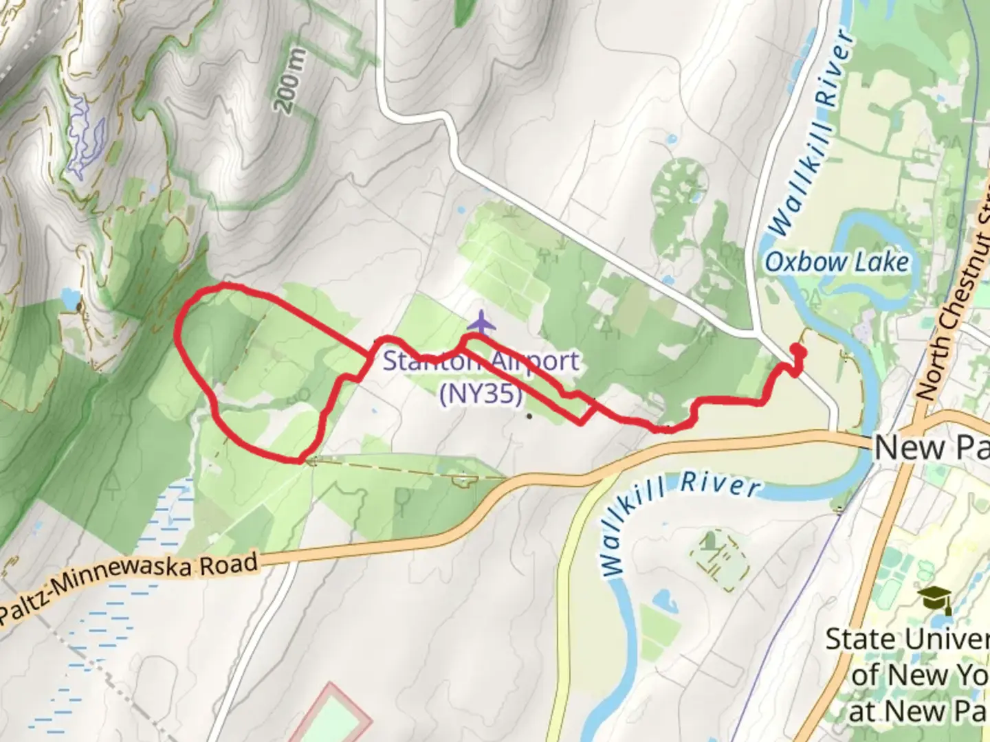 An image depicting the trail River-to-Ridge Trail Loop and its surrounding area.