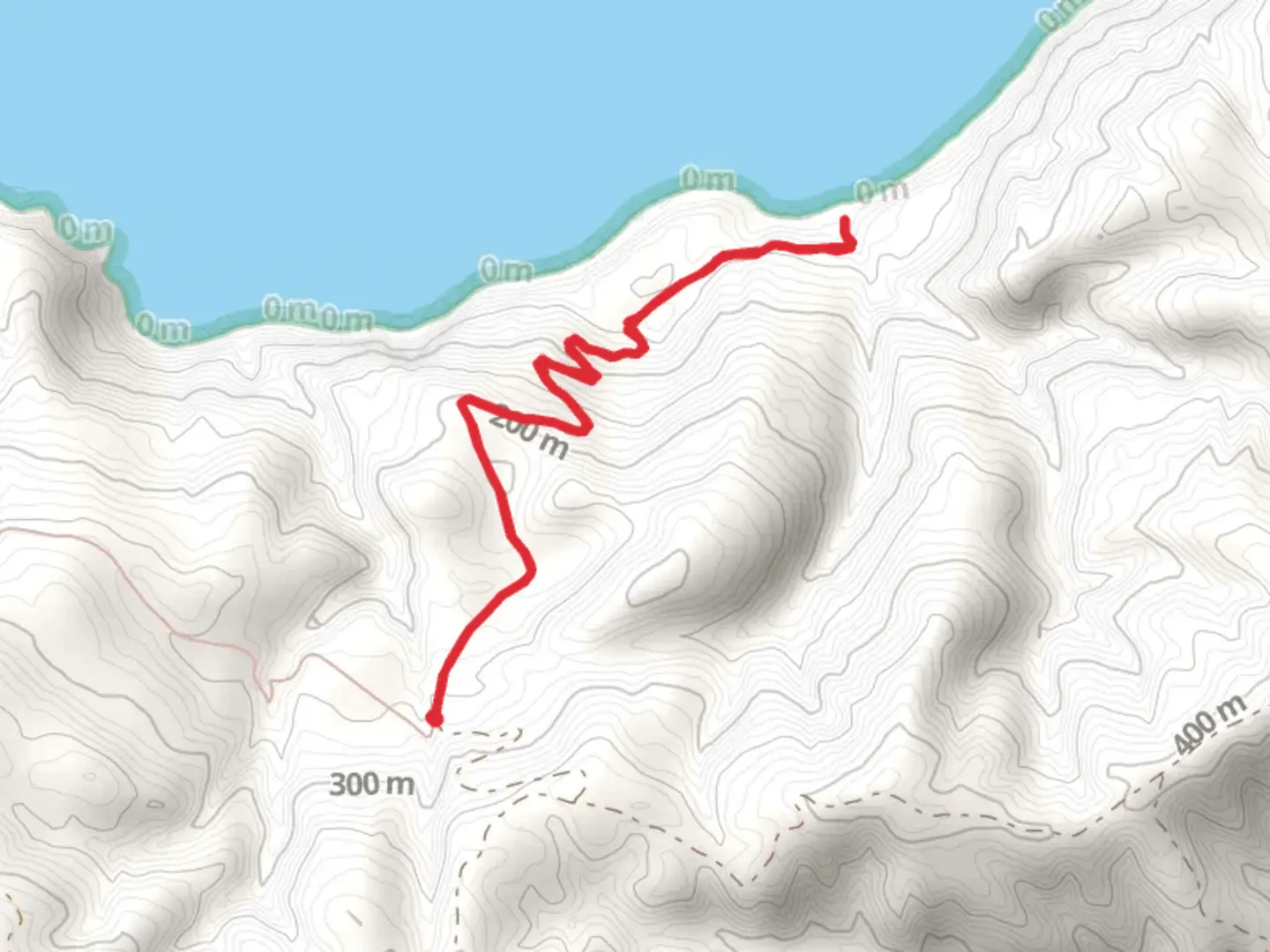 An image depicting the trail Chinese Harbour Trail and its surrounding area.