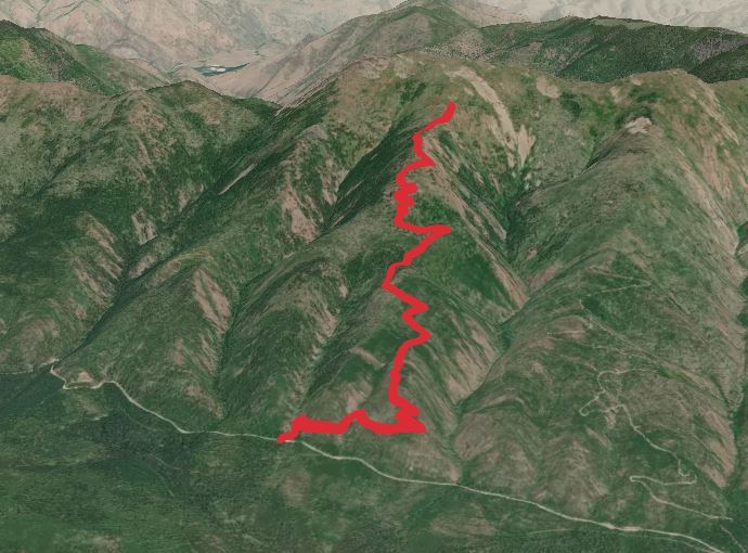 Burnt Fork Pinnacle Trail